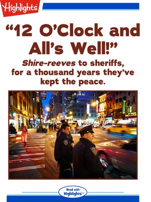 cover image of 12 O'Clock and All's Well